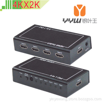 HDMI Switch 5X1 5 to 1 1.4V 3D 4KX2K